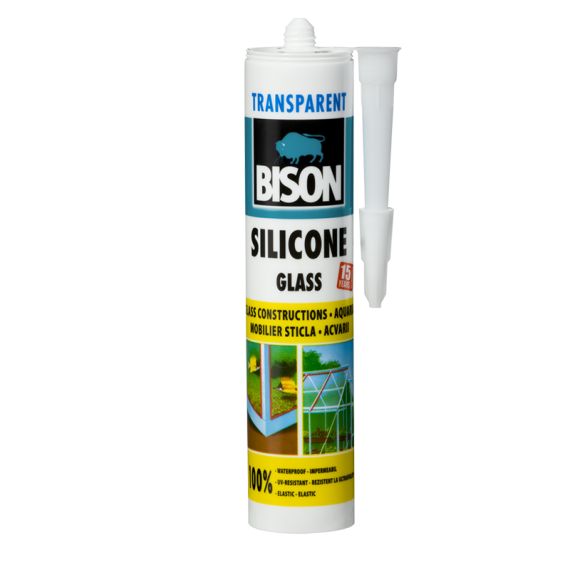 BISON SILIKON ZA STAKLO BEZBOJNI 280ML