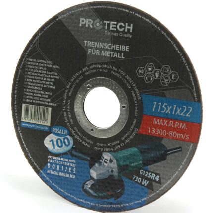 Protech rezna ploča za metal 115X1X22mm
